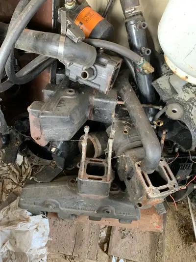 Mercruiser parts ,for big block Chevy, 454 ,exhaust manifolds , coolers, mounts , all parts except l...