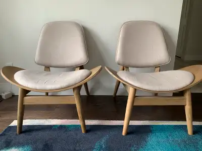 2x Modern Accent Chairs, View more
