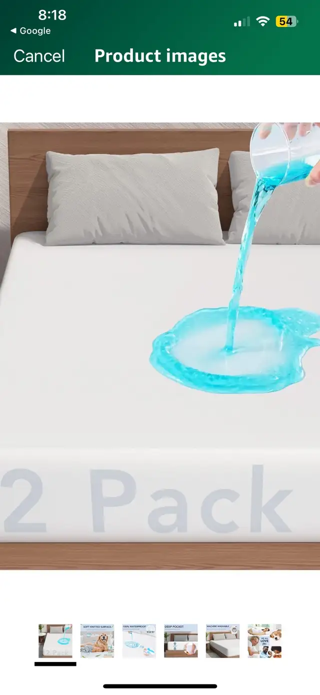 Waterproof Mattress Cover in Bedding in City of Toronto - Image 3