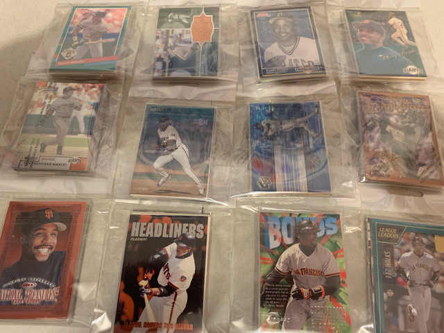 Barry Bonds MLB Baseball SUPER MYSTERY CARD PACKS Showcase 320 in Arts & Collectibles in Edmonton