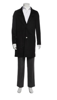 MSRP $550 The Kooples Wool-Cashmere Overcoat XS