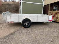 Alum utility trailer for sale