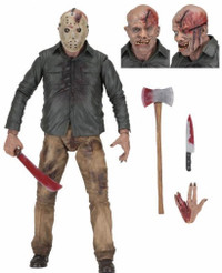 NECA Friday The 13th Jason Voorhees 1/4 Scale Action Figure New