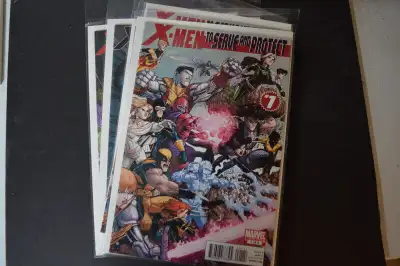 Marvel comics x-men to serve and protect 1-4, View more