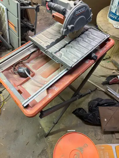 rigid wet tile saw, View more