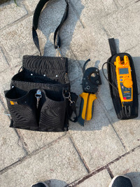 Electrical Tool Pouch ,Cable Cutter and Tester