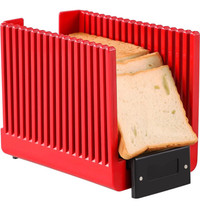 New Foldable Bread Slicer Guide, Easy to Use Loaf Slicer, Great 