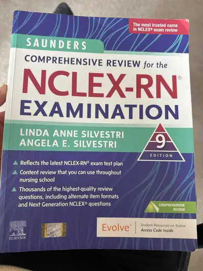 Nclex - RN Saunders book 9th edition, View more