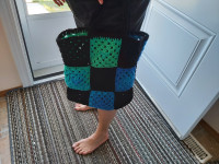 Hand Knitted Book Bag
