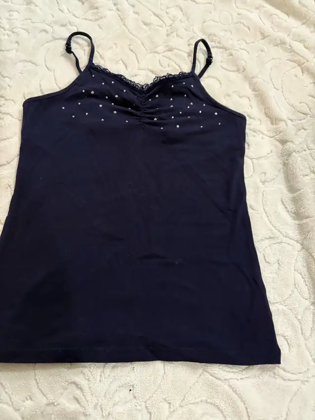 Blue Camisole Tank Top