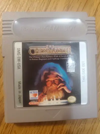Nintendo Gameboy Games Chessmaster, View more