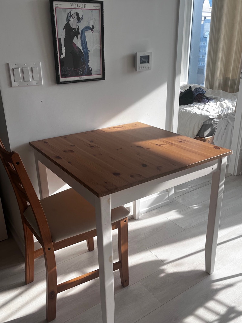 Free or best offer IKEA table set Free Stuff City of Toronto Kijiji