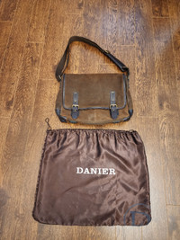 Leather Danier Messenger Bag