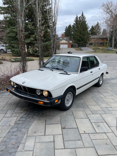 1987 BMW 528e e28
