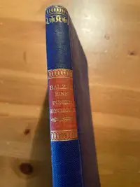 Balzac: A Dark Story.  German Language Vintage Book