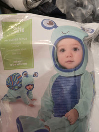 Infant costume snail