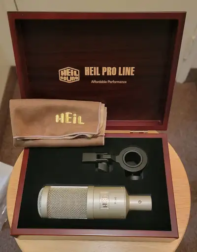 Heil PR40 Large Diaphragm Dynamic Microphone - Chrome, View more