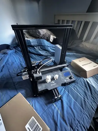 Ender 3 Pro and accessories, View more
