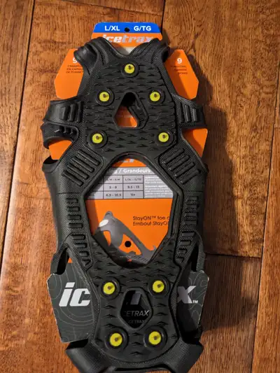Icetrax Traction Aids Boot/Shoe Covers Tungsten Carbide Spikes, View more