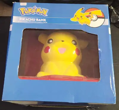 Pokemon Pikachu Coin Bank , View more