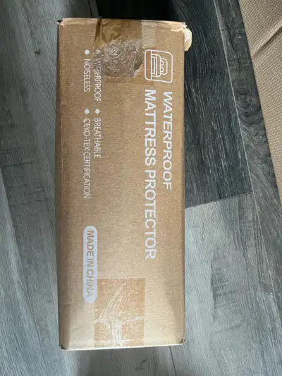 Waterproof Mattress Protector for cribs - 2 Pieces - NEW, View more