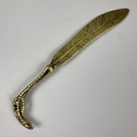 Brass Claw Letter Opener