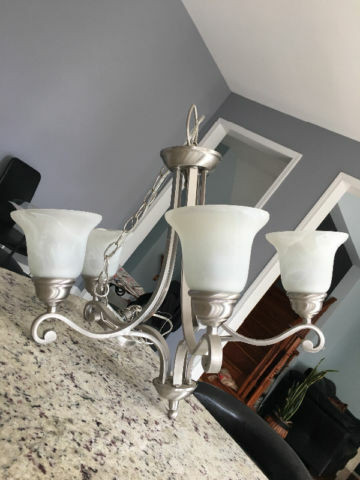 Antique Chandelier 5 Bulb- Ideal for Hallway or Stair-Good deal in Indoor Lighting & Fans in Mississauga / Peel Region - Image 3
