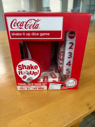 Coca Cola Dice Game , View more