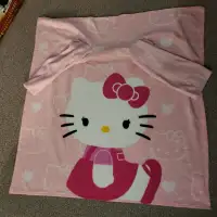 2 Different Hello Kitty Blankets with Arms