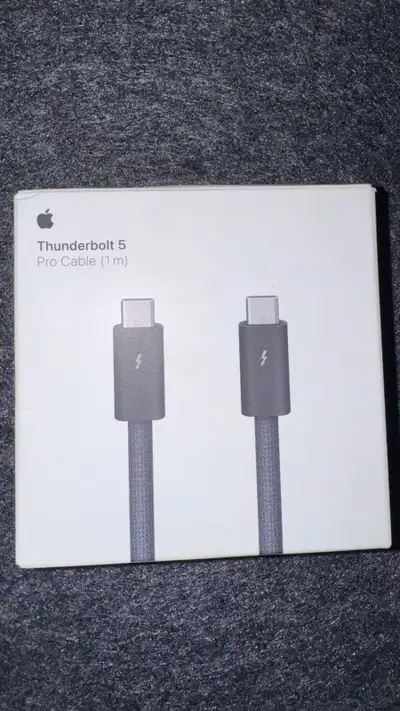 Apple Thunderbolt 5 cable 1 m, View more