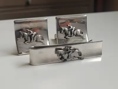 Large Oxford Horse Rider Cufflinks, View more