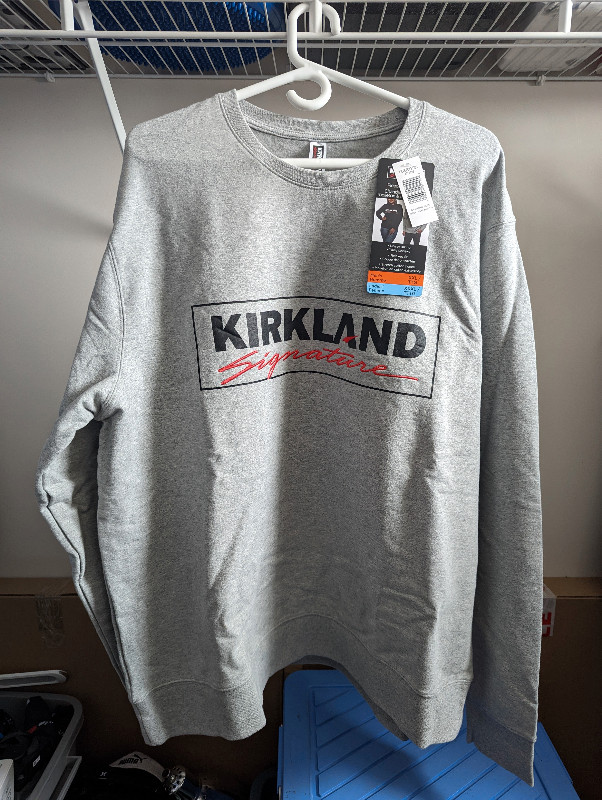 Kirkland signature logo sweatshirt cheap