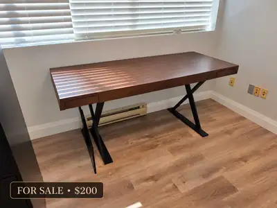 Modern Industrial Style Writing Desk, View more