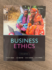 Business Ethics Textbook MGMT 3000