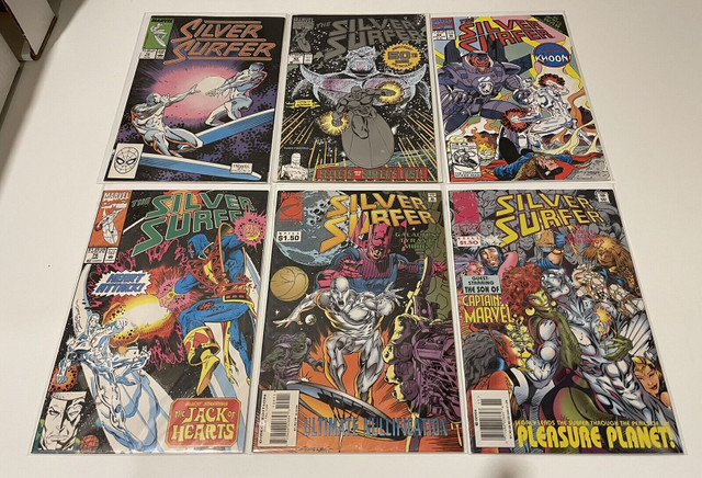 Silver Surfer Comics (Vol 3 7 8) in Comics & Graphic Novels in Ottawa