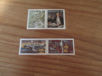 Canadian Stamps - 1978 se-tenant pairs