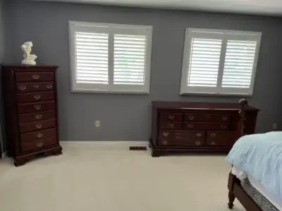 2 Bedroom Dressers $250each/Queen Frame$50 Solid Cherrywood, View more