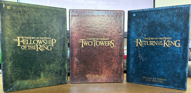 Lord of the Rings Extended Edition DVDs in CDs, DVDs & Blu-ray in Dartmouth