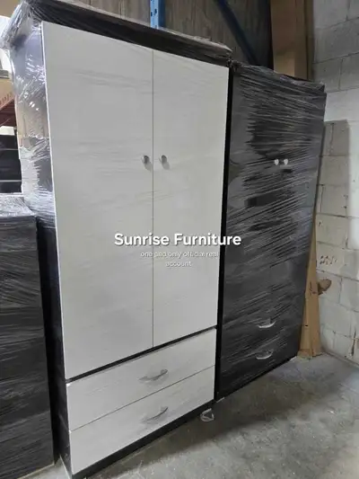 wardrobe 2 door wardrobe cupboard new, View more