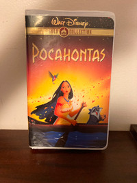 Pocahontas Disney VHS tape