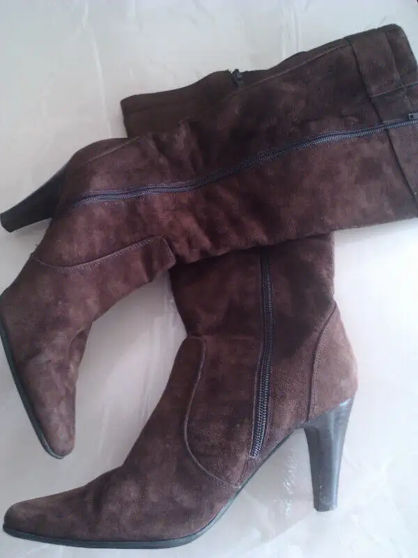 Women`s Boots Leather size 8 in Women's - Shoes in City of Toronto - Image 3