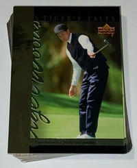 2001 Upper Deck Tiger's Tales Tiger Woods Complete Set 30 cards