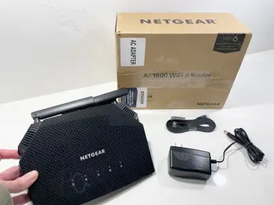 NETGEAR 4-Stream WiFi 6 Router (RAX10) AX1800 New in Box! $60, View more