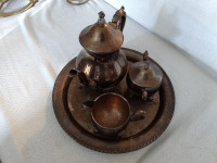 Silver Plated Tea Service (Needs Cleaning)