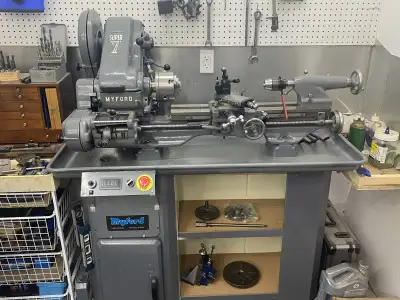Myford Super 7 Unicorn w. tooling, View more