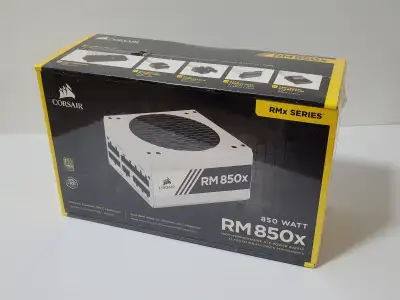 Corsair RMX Series, 850 Watt, 80+ Gold Certified, Fully Modular, View more