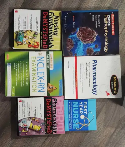 Nursing School Text Books, View more