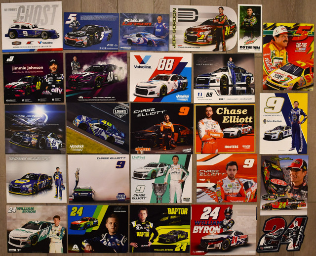 8" x 10" NASCAR Hero Cards for Sale or Trade in Arts & Collectibles in Bedford - Image 2
