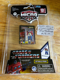 MICRO ACTION FIGURES Optimus Prime Transformers Booth 279