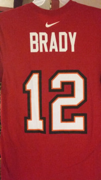 Tom Brady T-Shirt Jersey NIKE Shirsey Buccaneers ☆Brand NEW☆